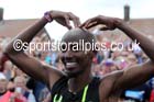 Mo Farah after winning the mens 2014 BUPA Great North Run. Photo: David T. Hewitson/Sports for All Pics